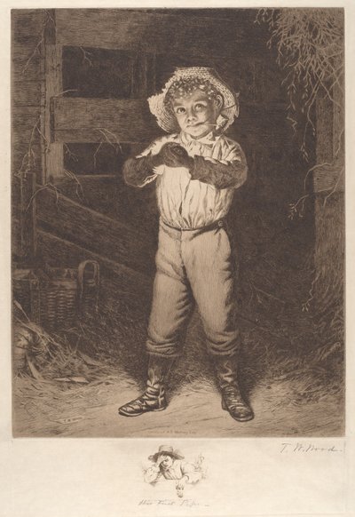 Hans første rør av Thomas Waterman Wood