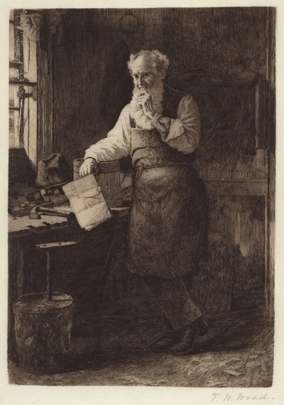 Tenker over det av Thomas Waterman Wood