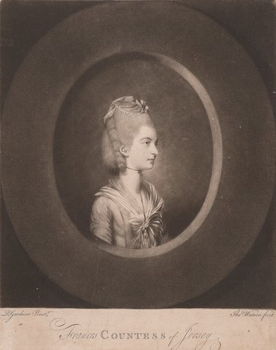 Frances grevinne av Jersey av Thomas Watson