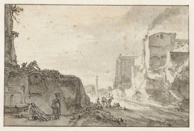 Italiensk bybilde av Thomas Wijck