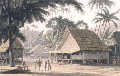 A Malaye Village, plate 16 fra 