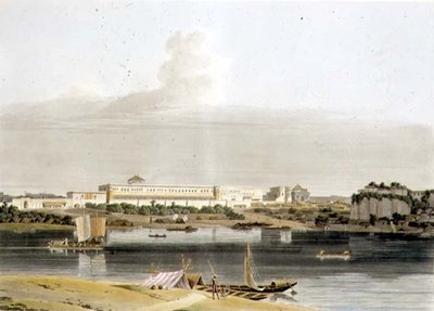 Palace of Nawab Shuja Dowla på Lucknow, plate XVI fra del 4 av 