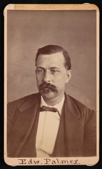 Portrett av Edward Palmer 1829-1911, før 1900. av Thomas William Smillie