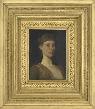 Portrett av en ung jente, 1888 av Thomas Wilmer Dewing