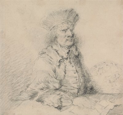 Rembrandt i pelslue av Thomas Worlidge