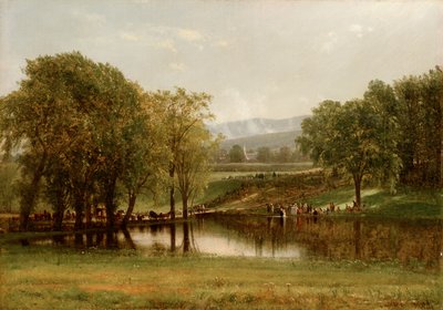 Dåpen av Thomas Worthington Whittredge