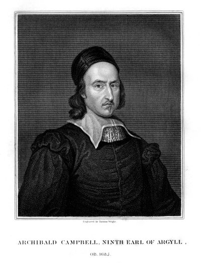 Archibald Campbell, 9. jarl av Argyll, statsmann, 1828. av Thomas Wright