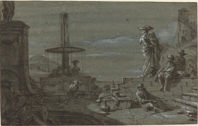 Piazza av Moonlight av Thomas Wyck
