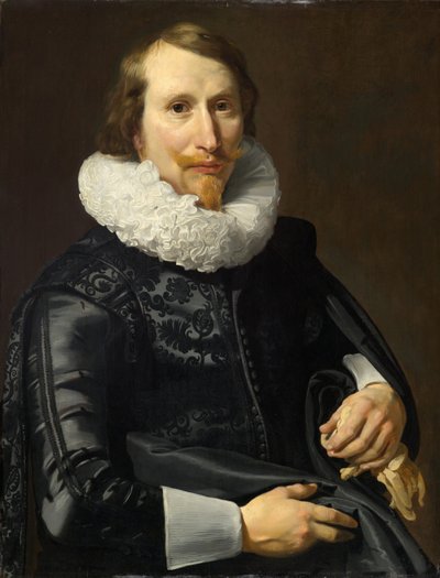 Portrait of a Gentleman, ca. 1626 (olje på panel) av Thomas de Keyser