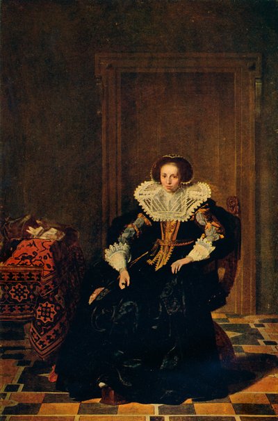 Portrett av en dame, 1632, 1909 av Thomas de Keyser