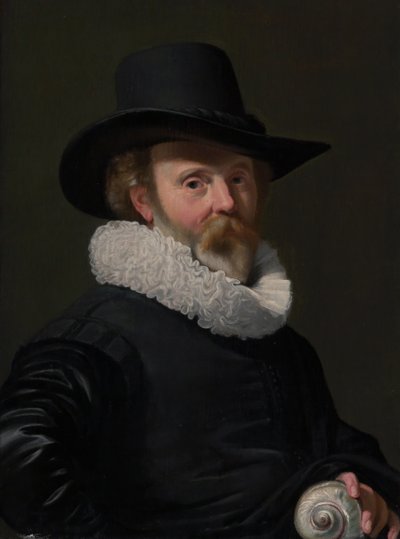 Portrett av en mann med skjell, ca. 1625-26. av Thomas de Keyser