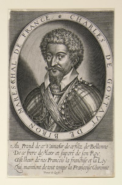 Charles de Gontaut, hertug av Biron, marskalk av Frankrike av Thomas de Leu