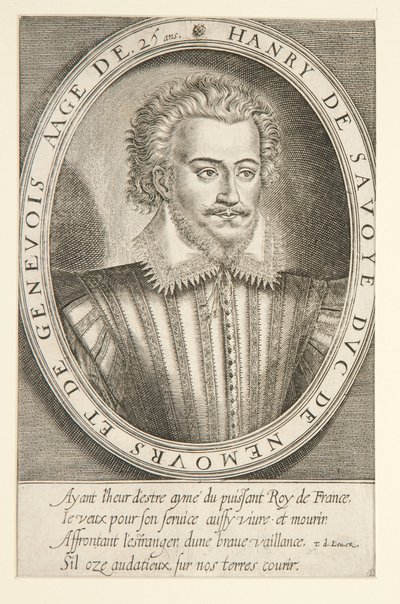 Henrik av Savoy, hertug av Nemours av Thomas de Leu