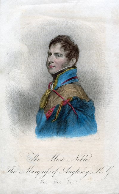 Henry William Paget, 1. markis av Anglesey, britisk soldat. av Thomson