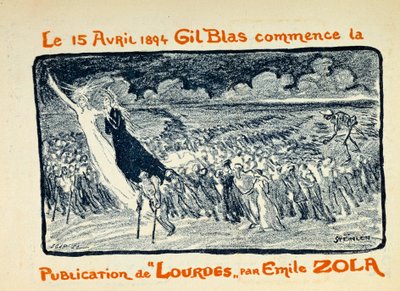 Den 15. april av Théophile Alexandre Steinlen