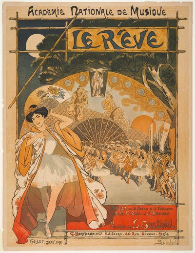 Drømmen av Théophile Alexandre Steinlen