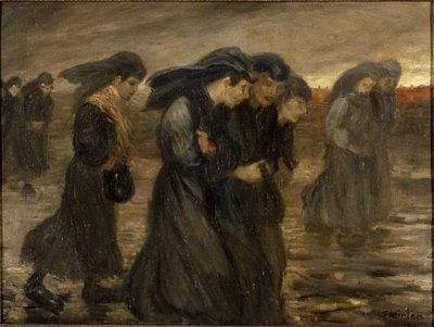 Arbeidernes retur Arbeidernes retur, 1903. av Théophile Alexandre Steinlen