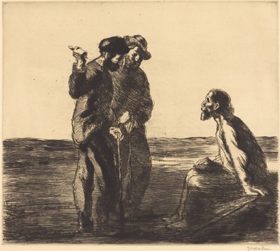 Tre følgesvenner av Théophile Alexandre Steinlen