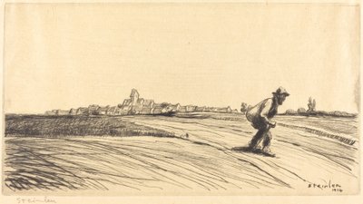 Tramp med bunt av Théophile Alexandre Steinlen