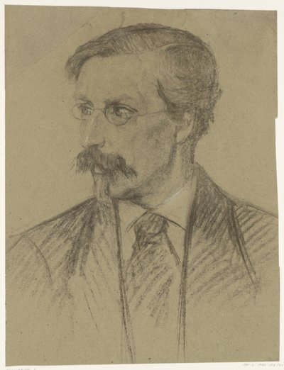 Portrett av herren av Duyl av Thérèse Schwartze