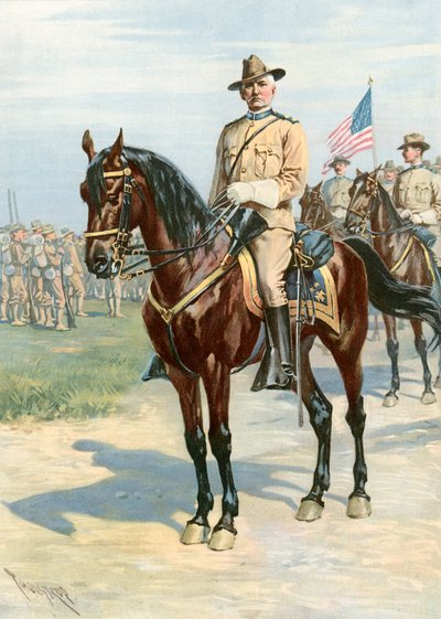 Generalmajor Wesley Merritt, U.S.A. av Thure de Thulstrup