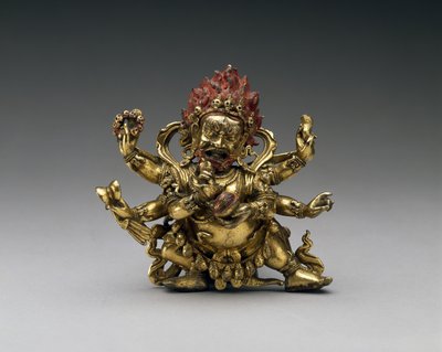 Mahakala Heruka av Tibetan School