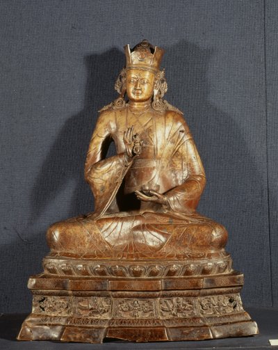 Padmasambhava (brons) av Tibetan School