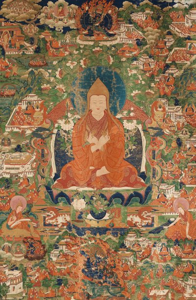 Tsongkhapa, slutten av 1700-tallet - tidlig på 1800-tallet. av Tibetan culture.