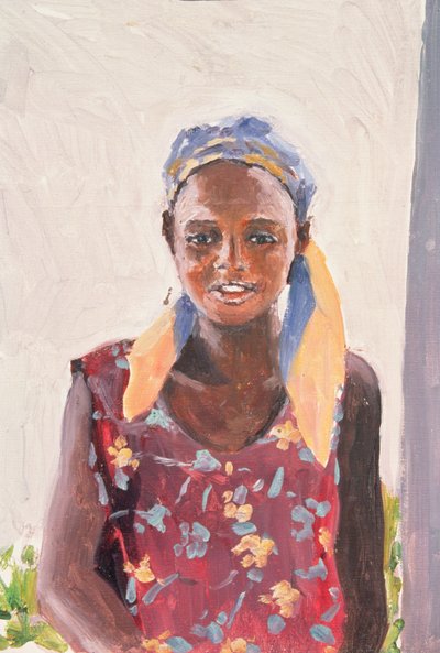 Madagaskisk jente, 1989 av Tilly Willis