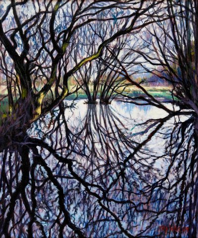 Pond Reflections, 2009 av Tilly Willis