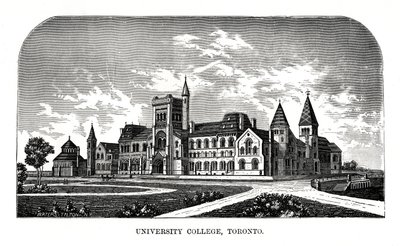 University College, Toronto, Canada, 1800-tallet av Tilton Waters