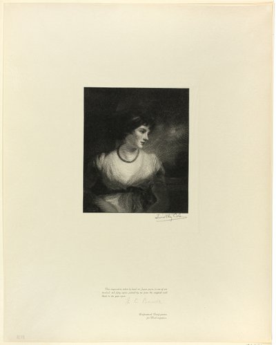 Grevinne av Oxford, fra Old English Masters av Timothy Cole