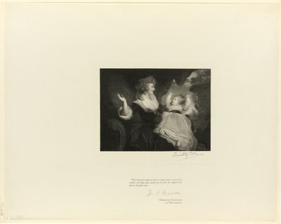 Hertuginne av Devonshire og barn, fra Old English Masters av Timothy Cole