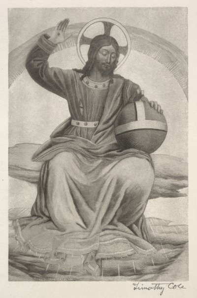 Gamle italienske mestere: Kristus på tronen, 1888-1892. av Timothy Cole