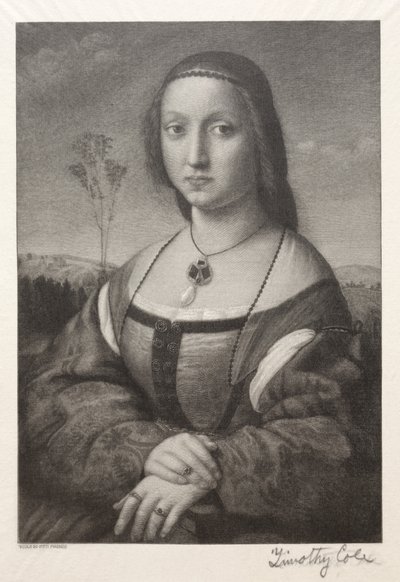 Gamle italienske mestere: Maddalena Doni, 1888-1892. av Timothy Cole