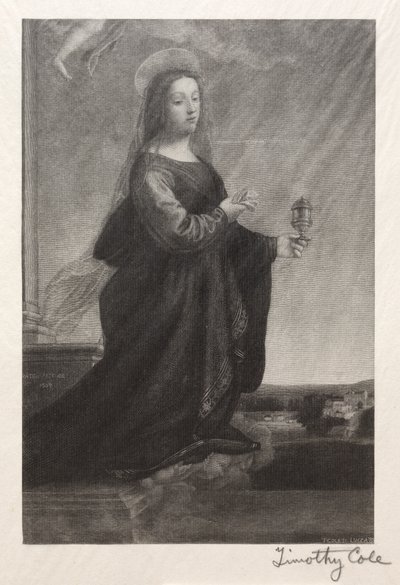 Gamle italienske mestere: Mary Magdalen, 1889. av Timothy Cole