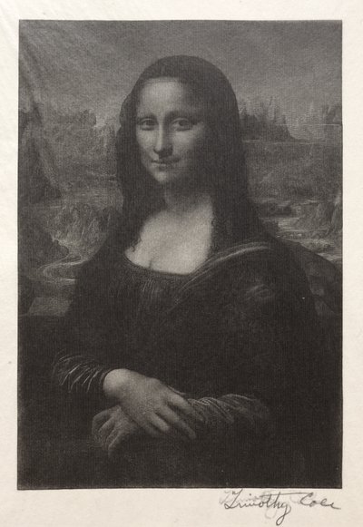 Gamle italienske mestere: Mona Lisa, 1888-1892. av Timothy Cole