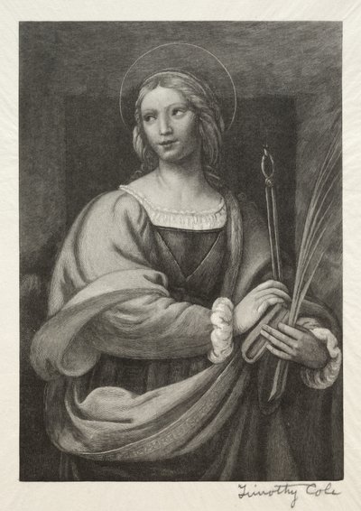 Gamle italienske mestere: St. Apollonia, 1888-1892. av Timothy Cole