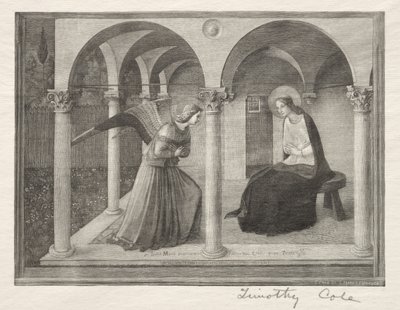 Gamle italienske mestere: Bebudelsen, 1888-1892. av Timothy Cole