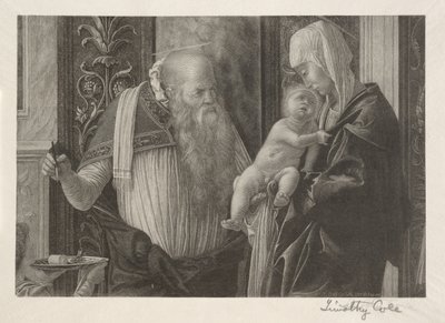 Gamle italienske mestere: Omskjæringen, 1888-1892. av Timothy Cole
