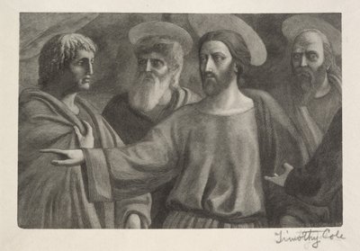 Old Italian Masters: The Tribute Money, 1888-1892. av Timothy Cole