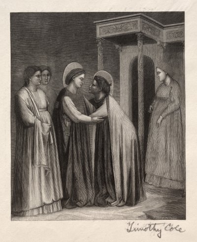 Gamle italienske mestere: Besøket, 1888-1892. av Timothy Cole