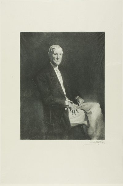 Portrett av John D. Rockefeller av Timothy Cole
