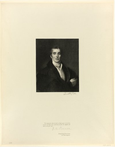 The Duke of Wellington, fra Old English Masters av Timothy Cole