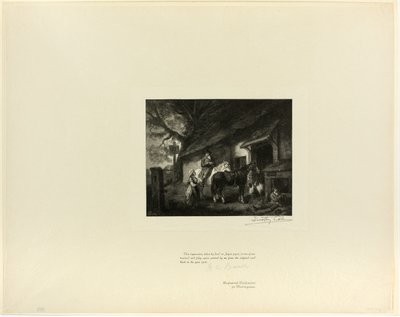 The Halt, fra Old English Masters av Timothy Cole