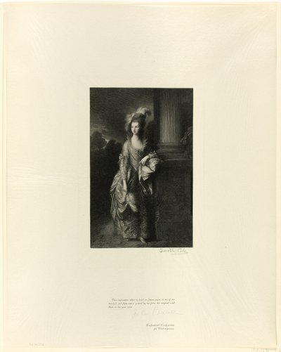 Den ærede fru Graham, fra Old English Masters av Timothy Cole