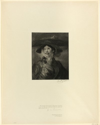 The Shrimp Girl, fra Old English Masters av Timothy Cole