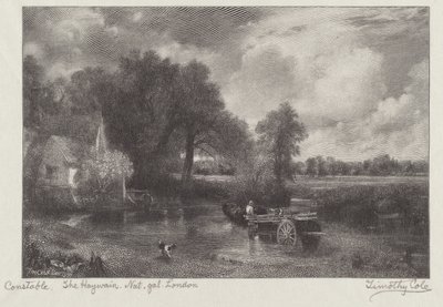 The Haywain av Timothy Cole after John Constable