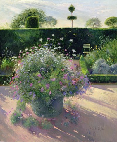 Last Rays Around the Copper (olje på lerret) av Timothy Easton