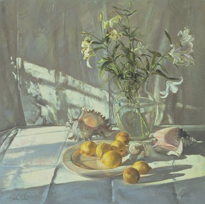 Refleksjoner og skygger (olje på lerret) av Timothy Easton